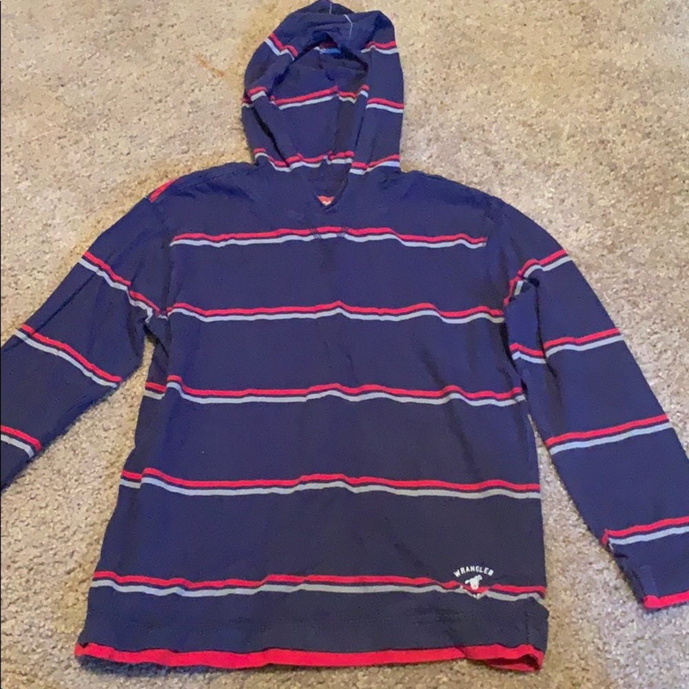 Boys hooded long sleeve